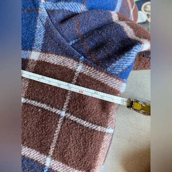 Levi’s plaid, western bomber; wool blend - Picture 9 of 9